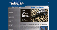 Desktop Screenshot of michaelkole.com