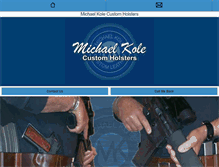Tablet Screenshot of michaelkole.com